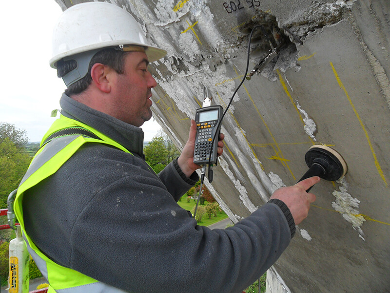 Rate of reinforcement corrosion using LPR